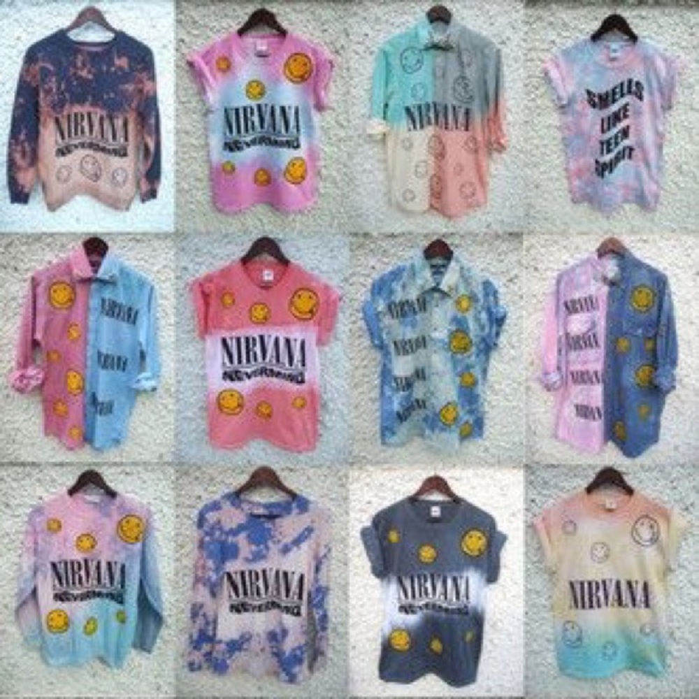 ISO Nirvana shirts like these!